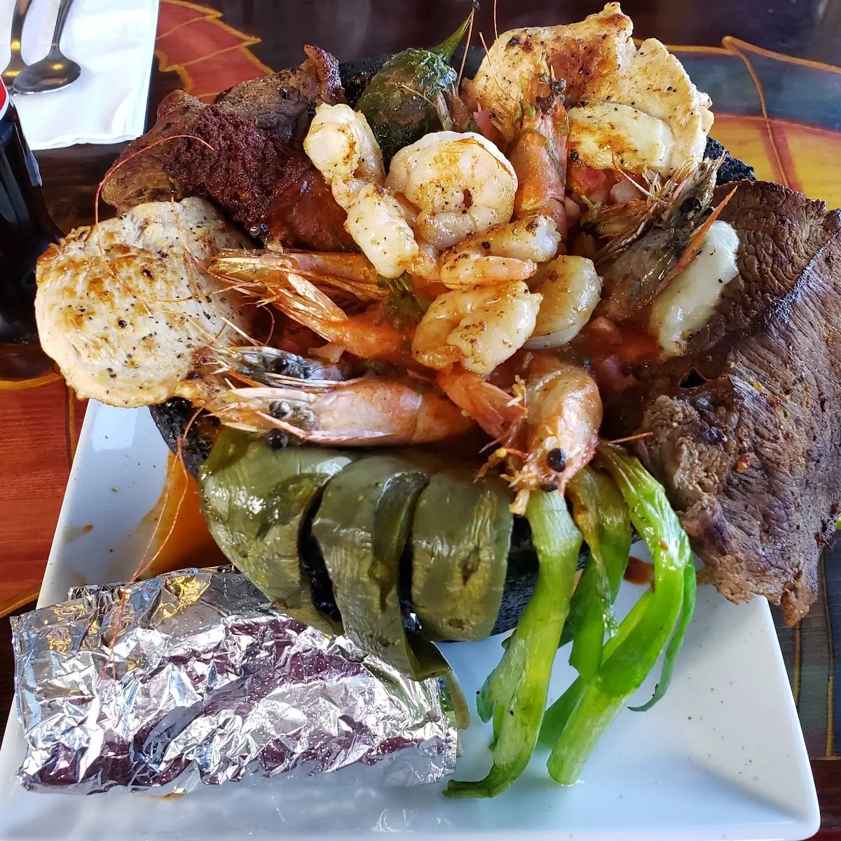Molcajete Mar Y Tierra