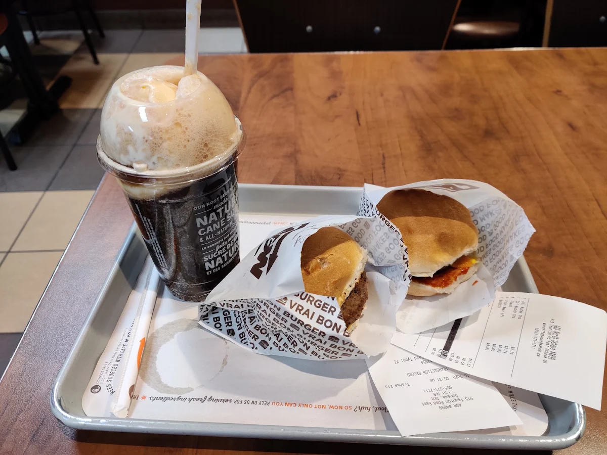 Root Beer Float Buddy Burgers