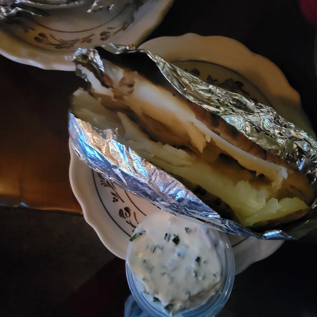 Bake Potato and Sour Cream