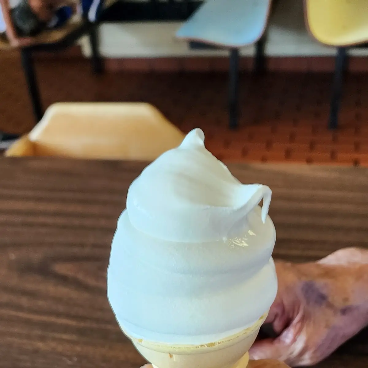 Vanilla Ice Cream Cone Medium
