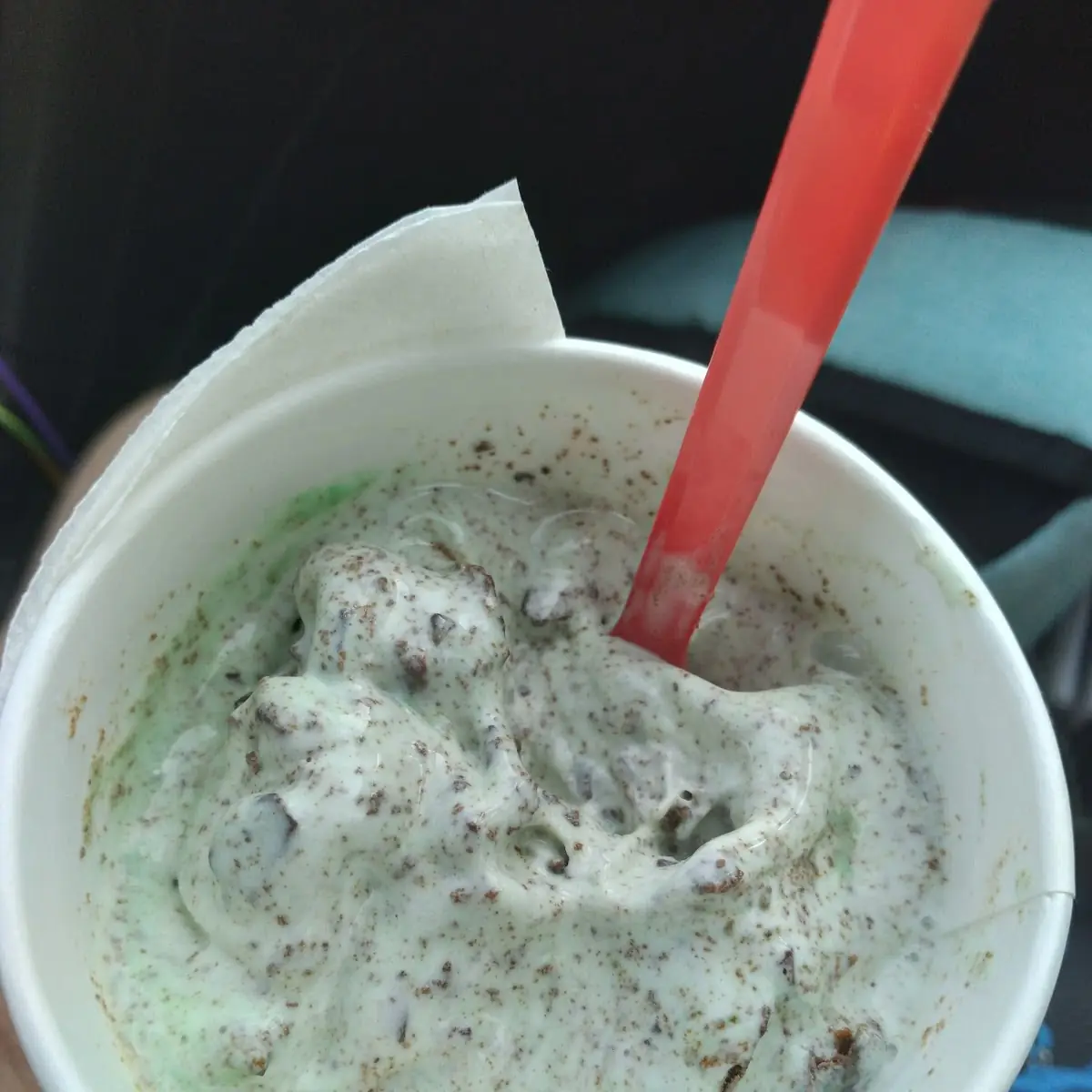 Mint Oreo Blizzard Treat