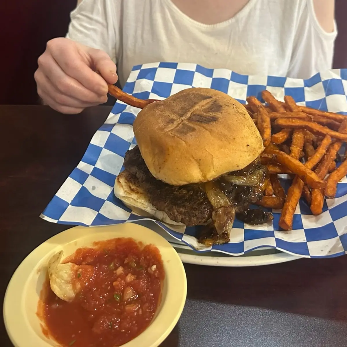 Bacon Jam Burger