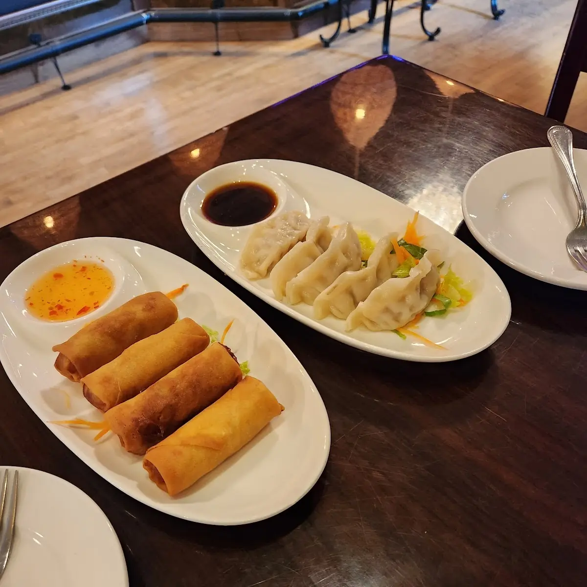 Spring Rolls Steamed Dumplings&