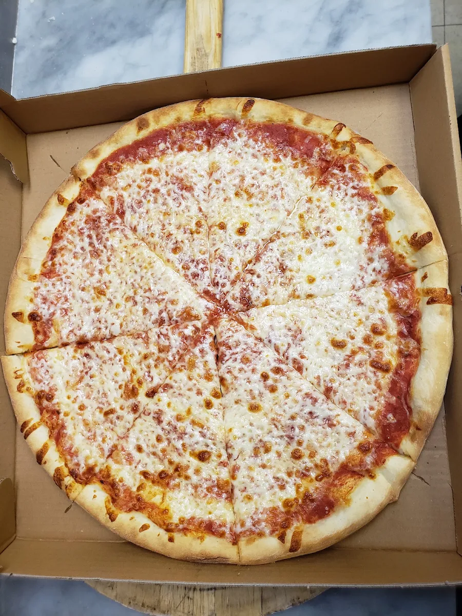 Medium Cheese Pizza Well Done
