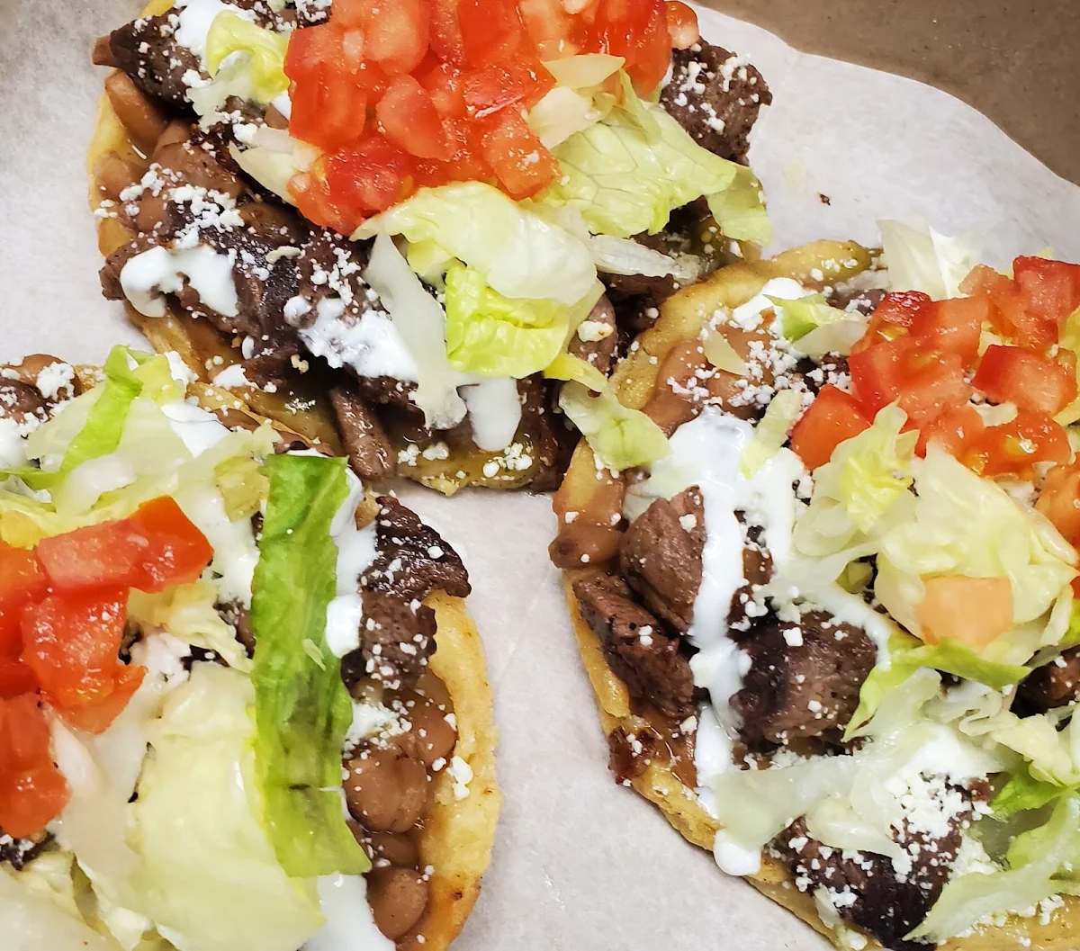 Sopes De Bistec Steak Sopes
