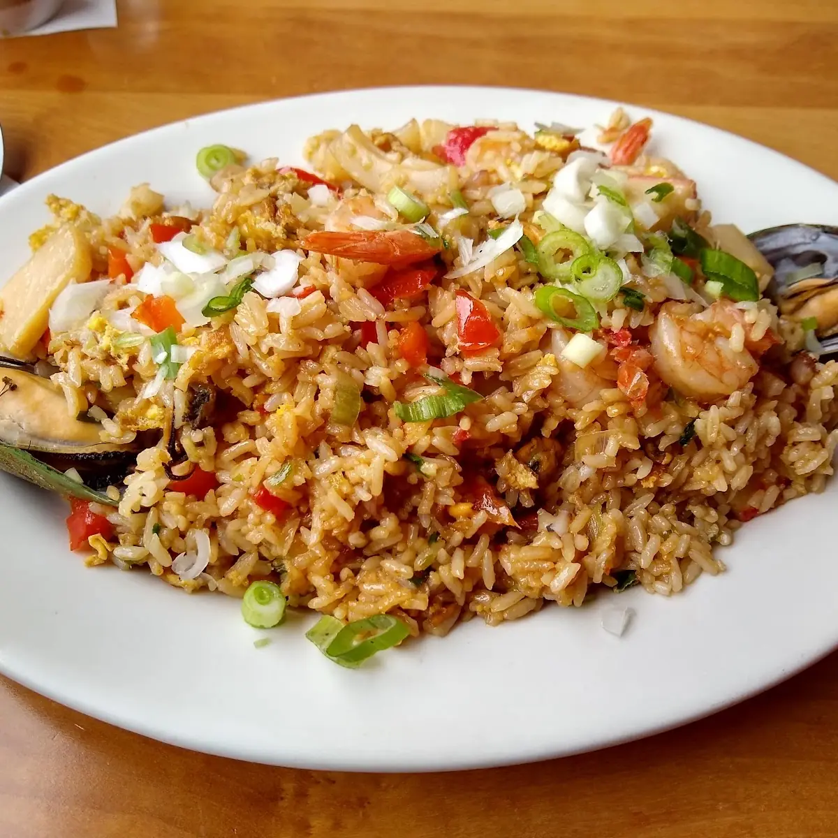 Arroz Chaufa De Mariscos