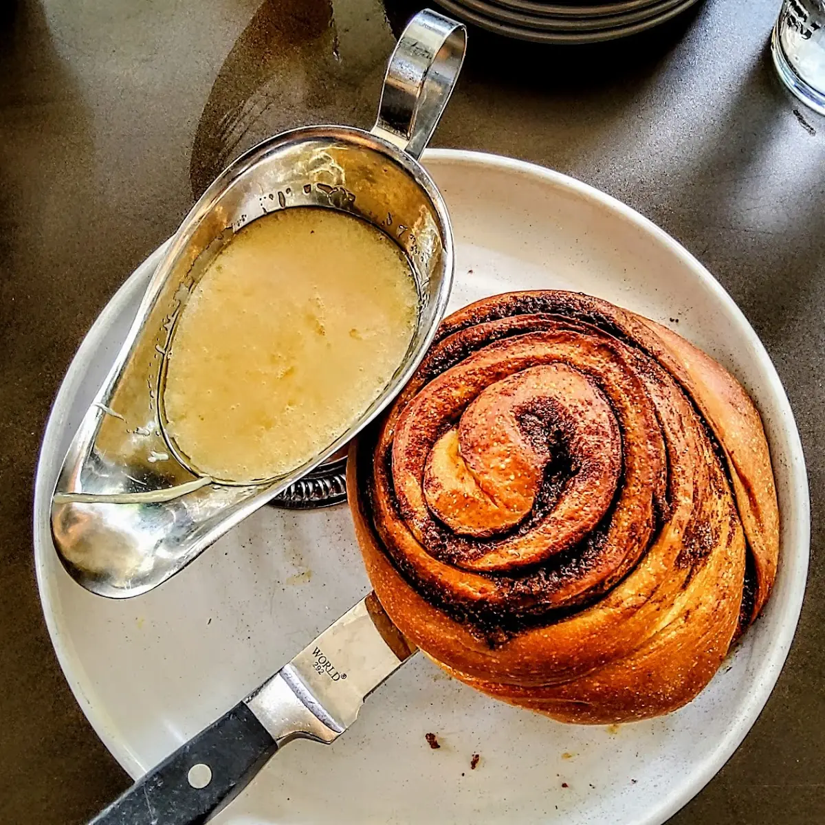 Cinnamon Roll as Big as Ya Head