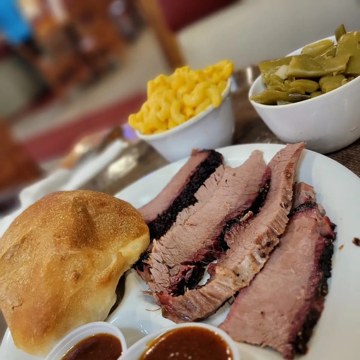 Smoked Brisket Sausage Baked Beans