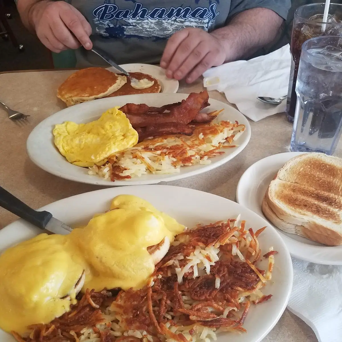 Sunrise Eggs Benedict