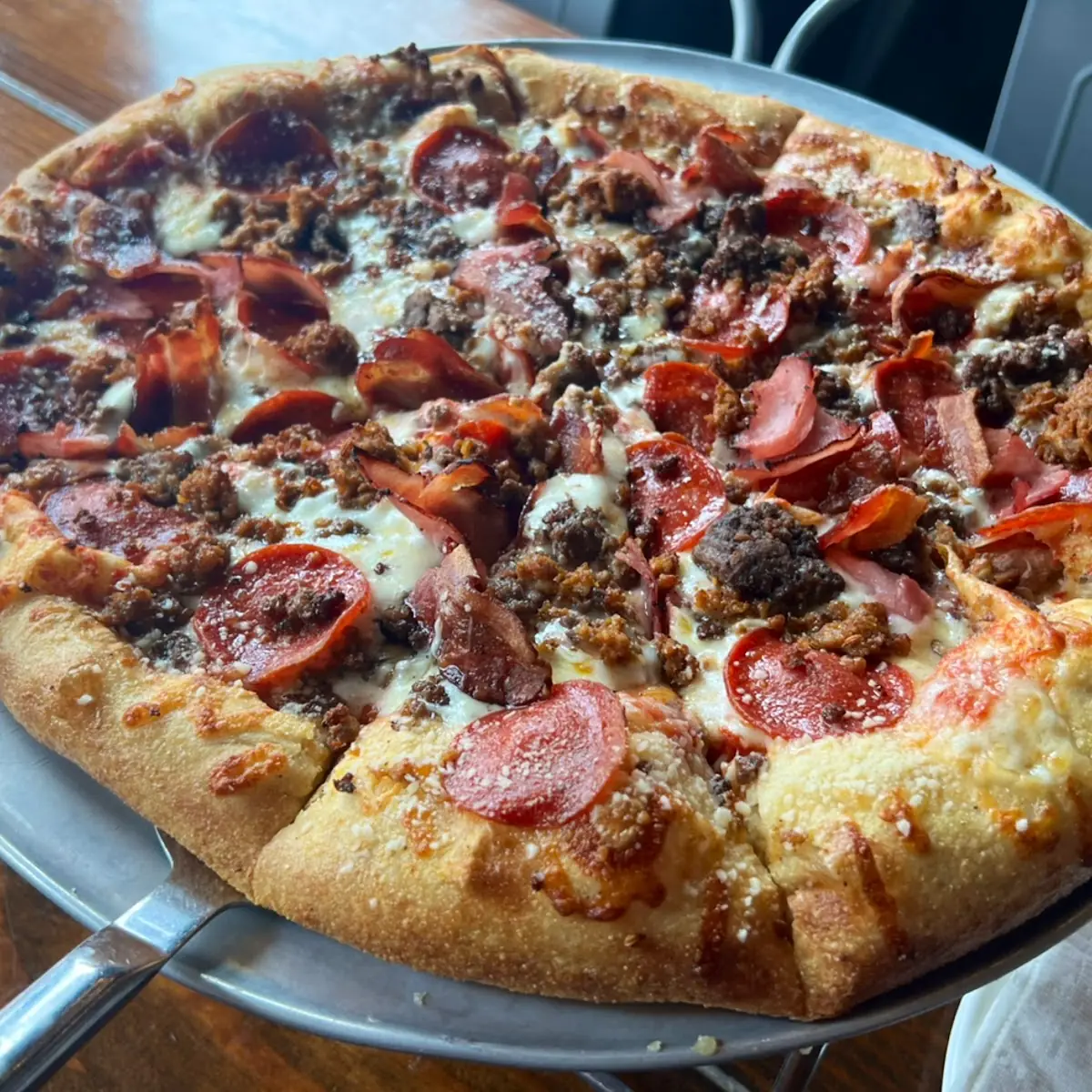 Meaty Crust Pizza Slice