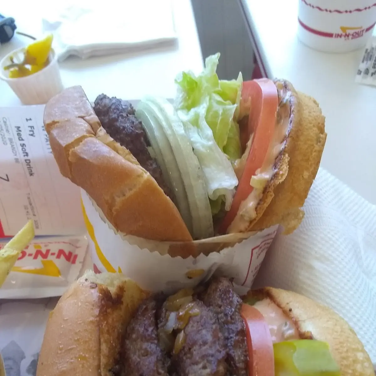 Double Hamburger Animal Style
