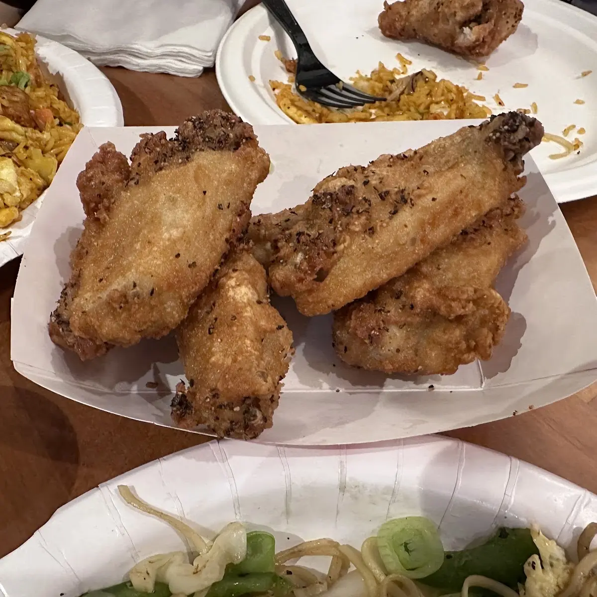 Salt and Pepper Chicken Wings