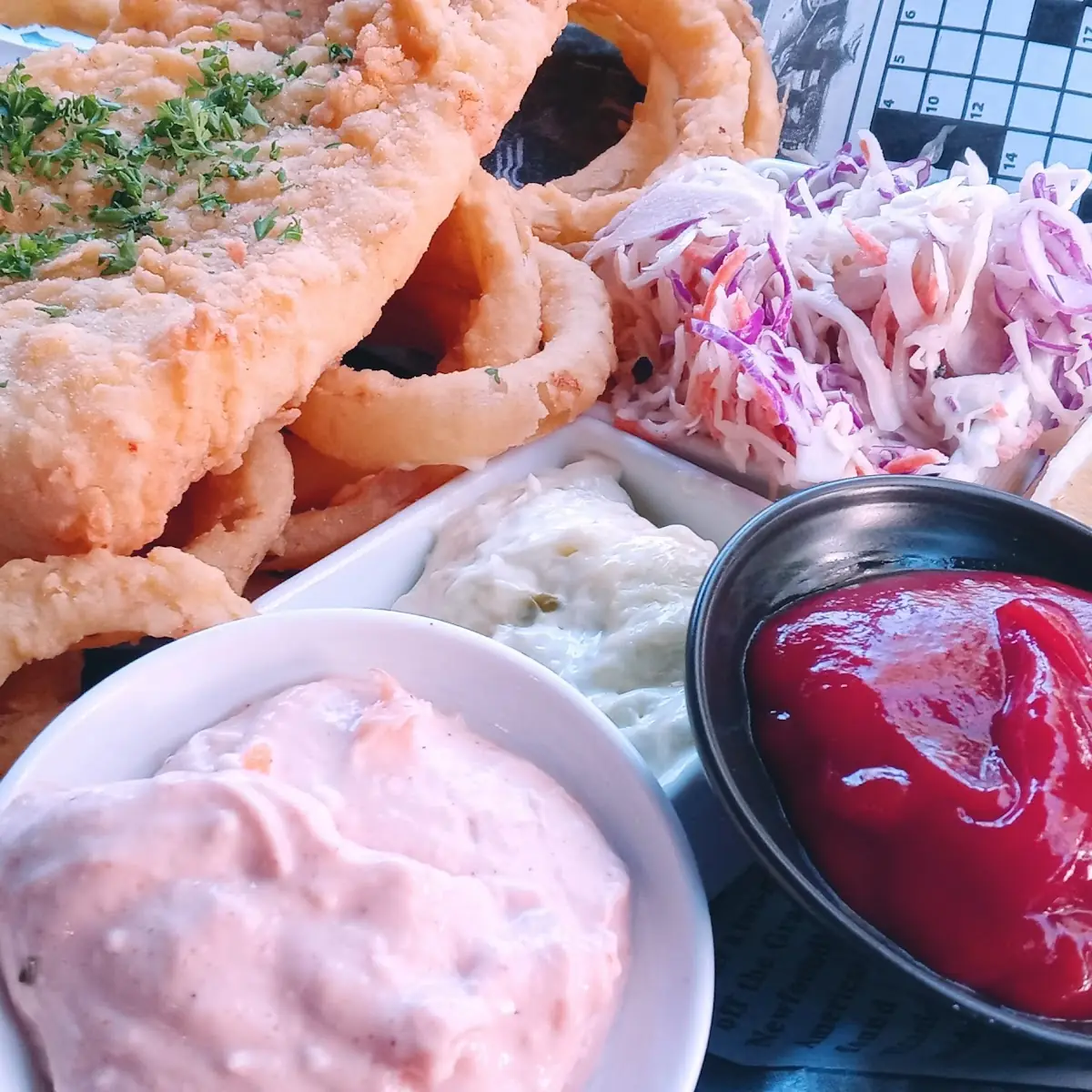 Fish and Chips and Salsa