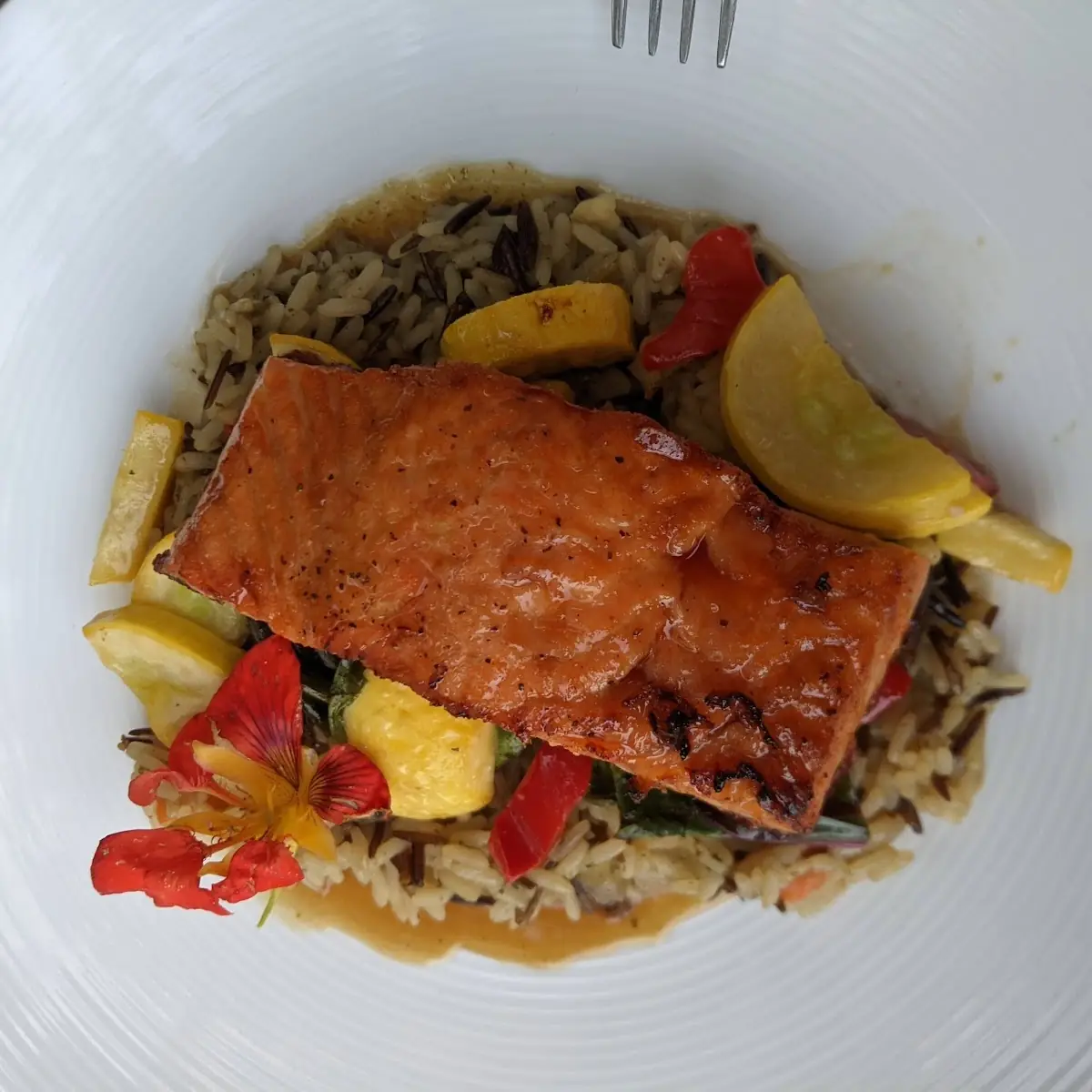 Honey Glazed Salmon