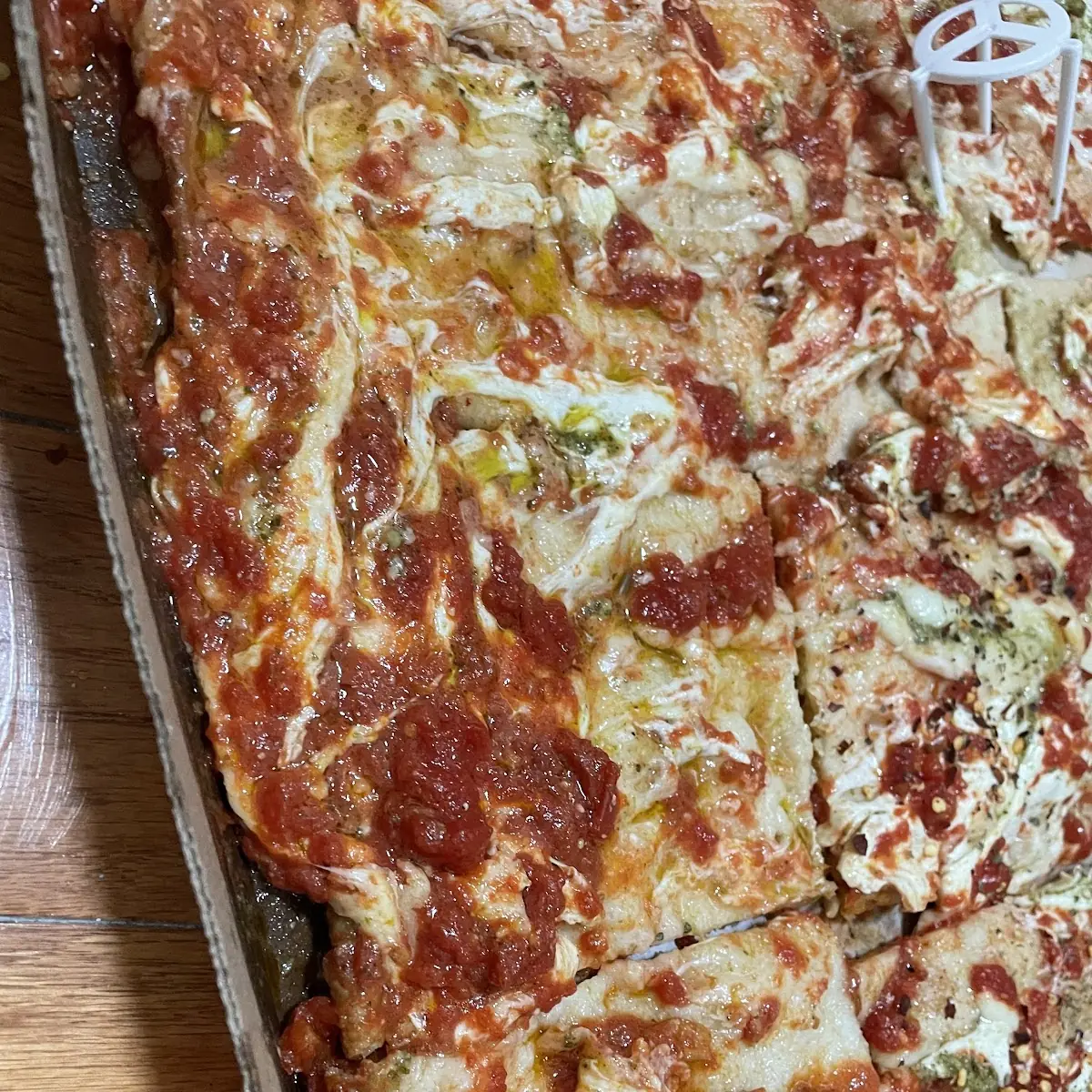 Sicilian Square Pan Pizza