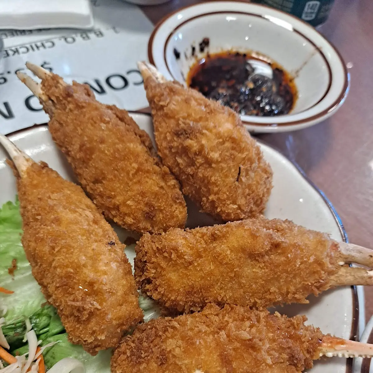 Fried Crab Legs