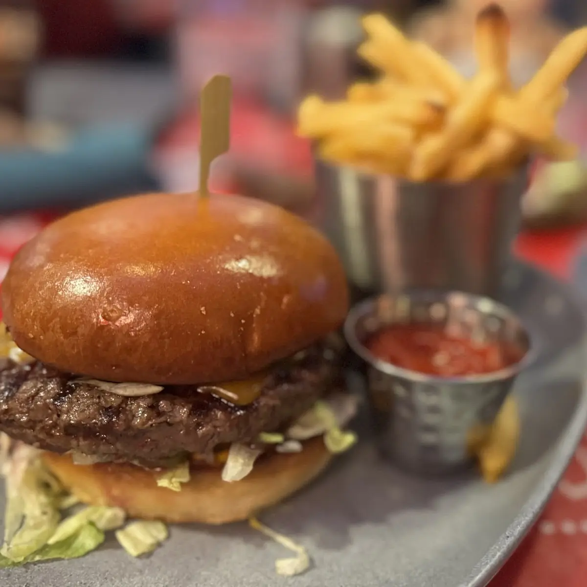 Mushroom Swiss Burger