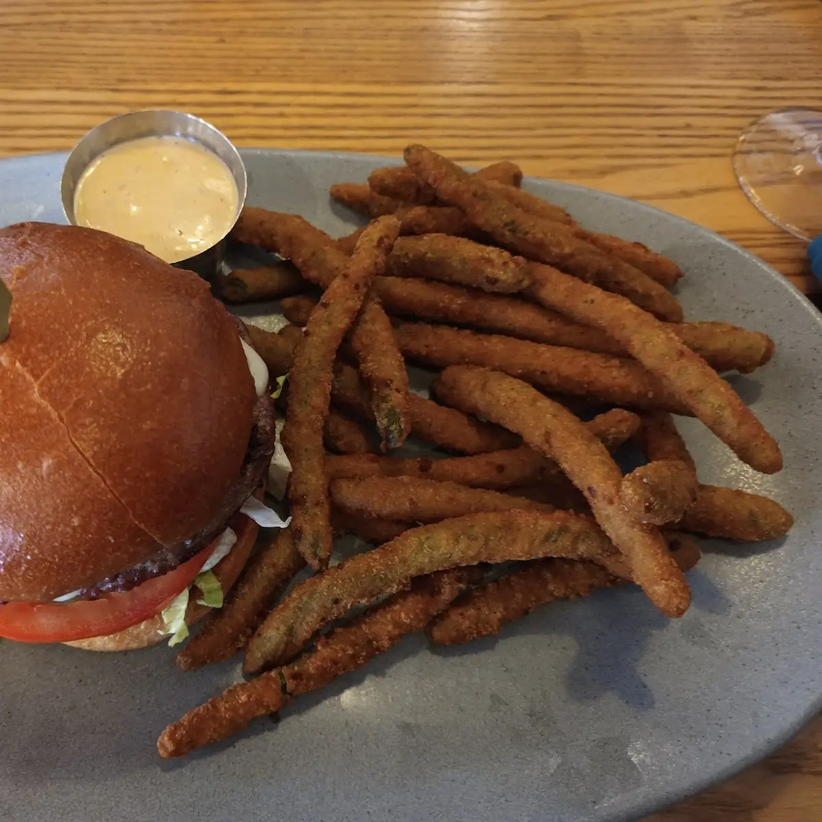 Pete's Burger Fried Green Beans