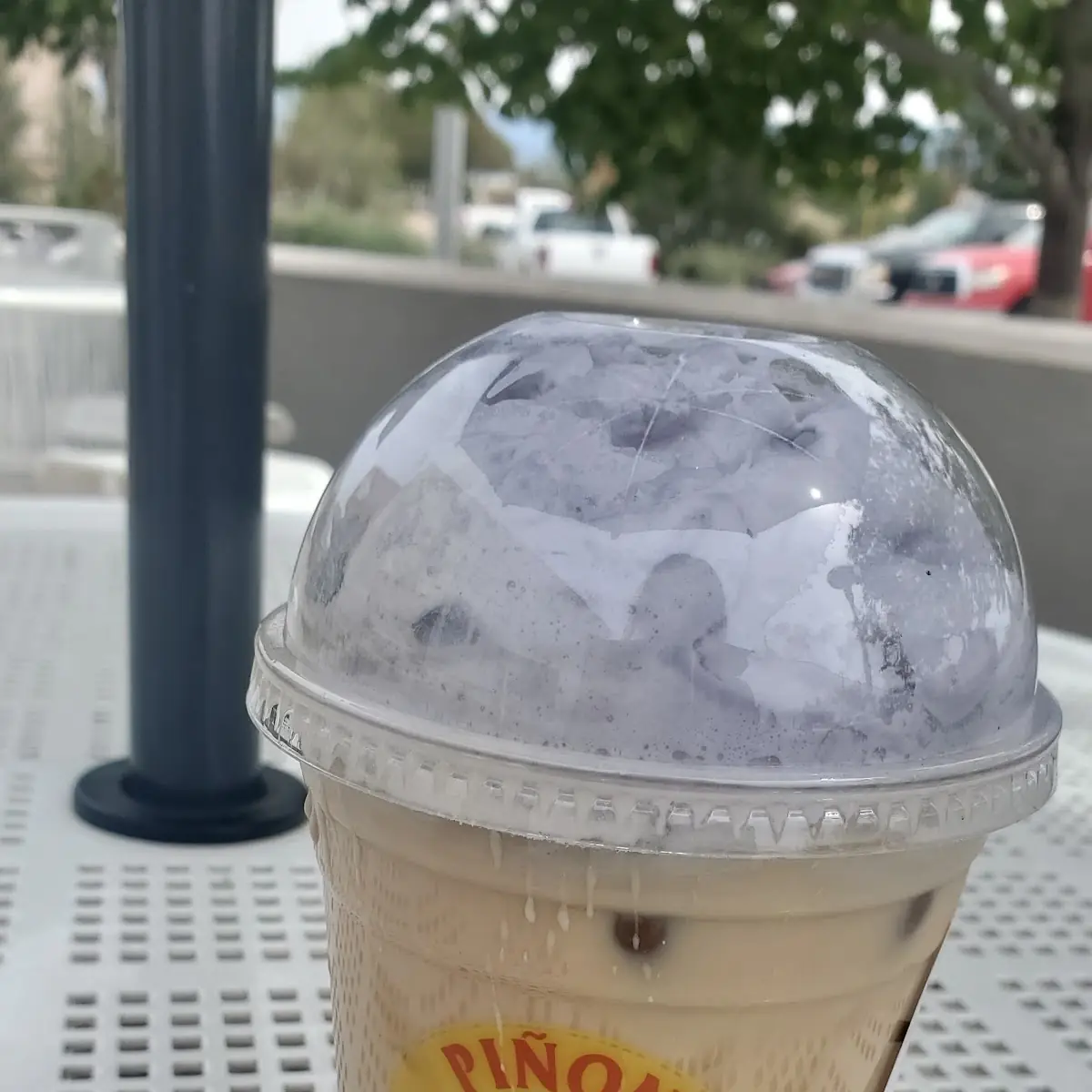 Iced Lavender Latte