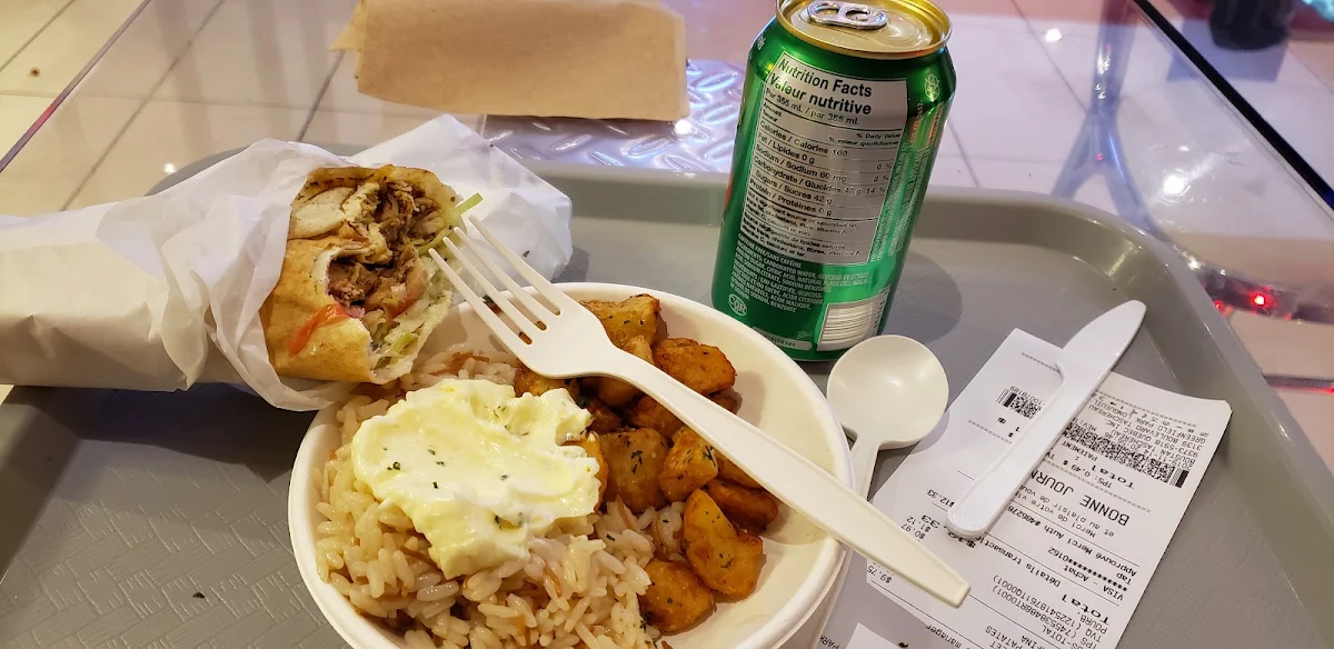 Chicken Shawarma Wrap Combo