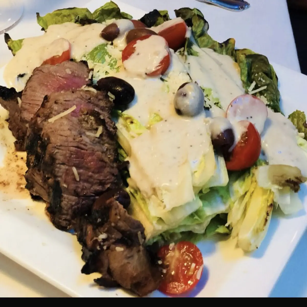Char-Grill Caesar Salad