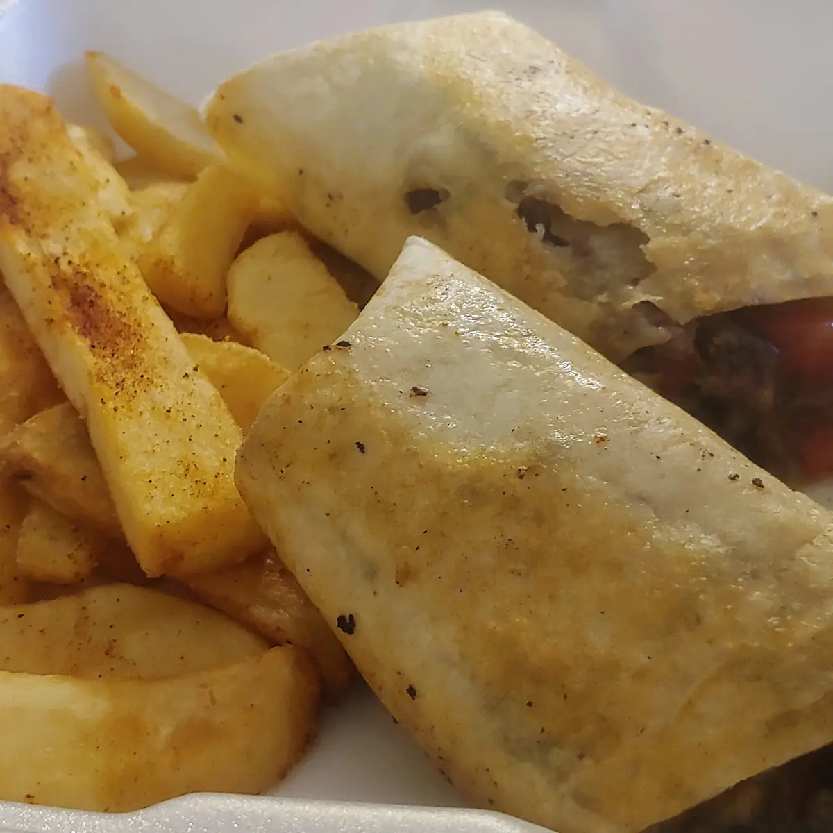 Philly Cheese Steak Wrap
