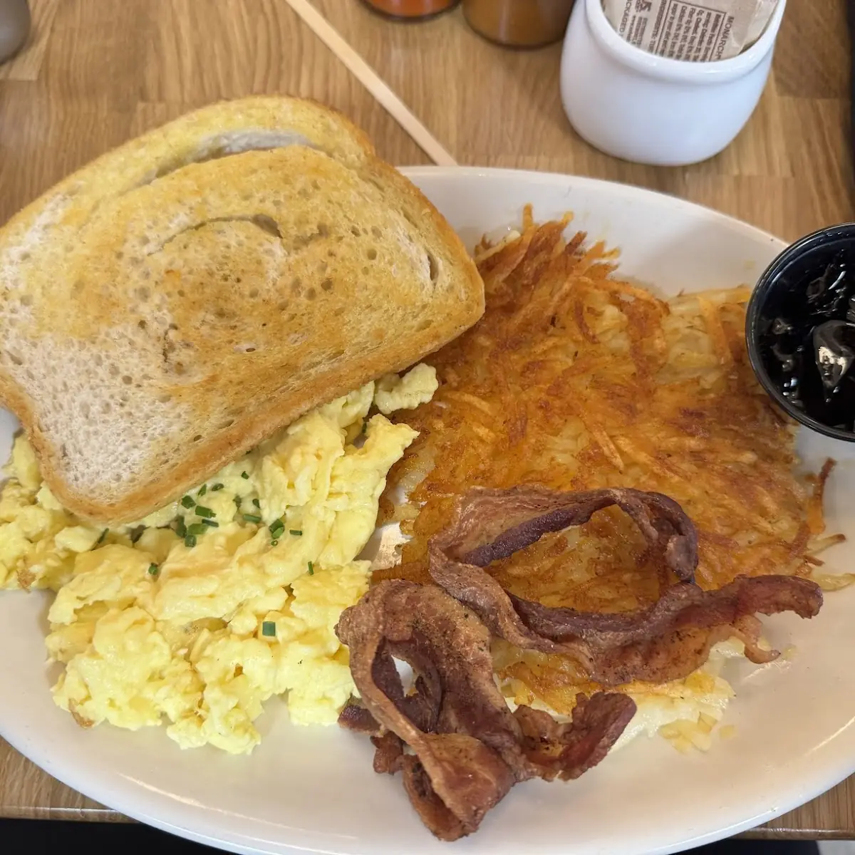 Side Scrambled Eggs w Cheese