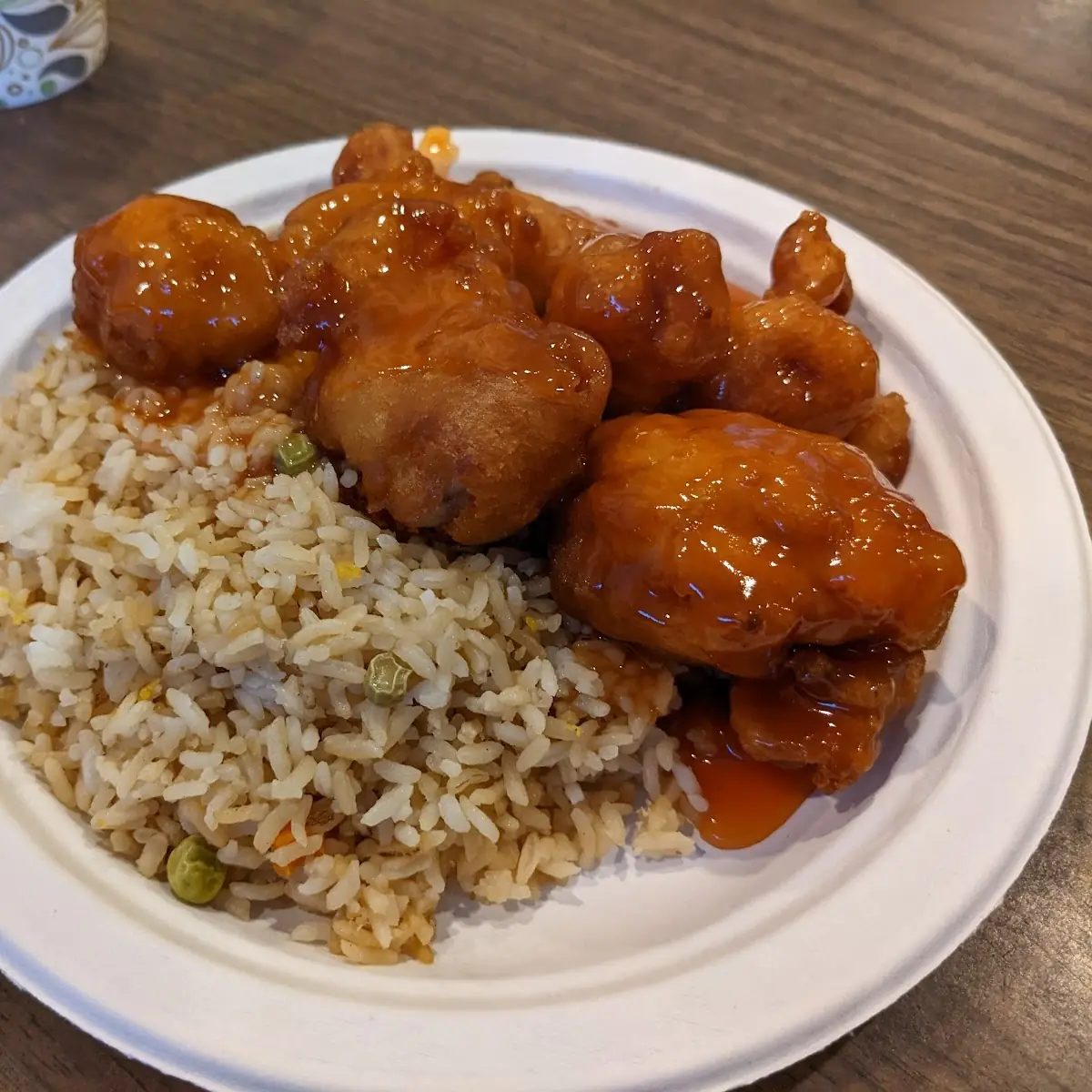 Sweet and Sour Chicken w Fried Rice