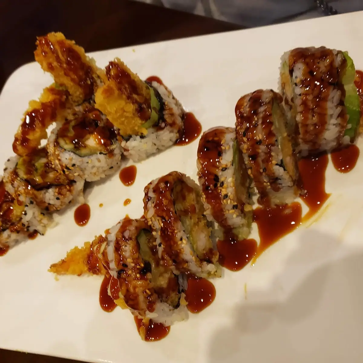 Shrimp Tempura Roll & Chicken Tempura Roll