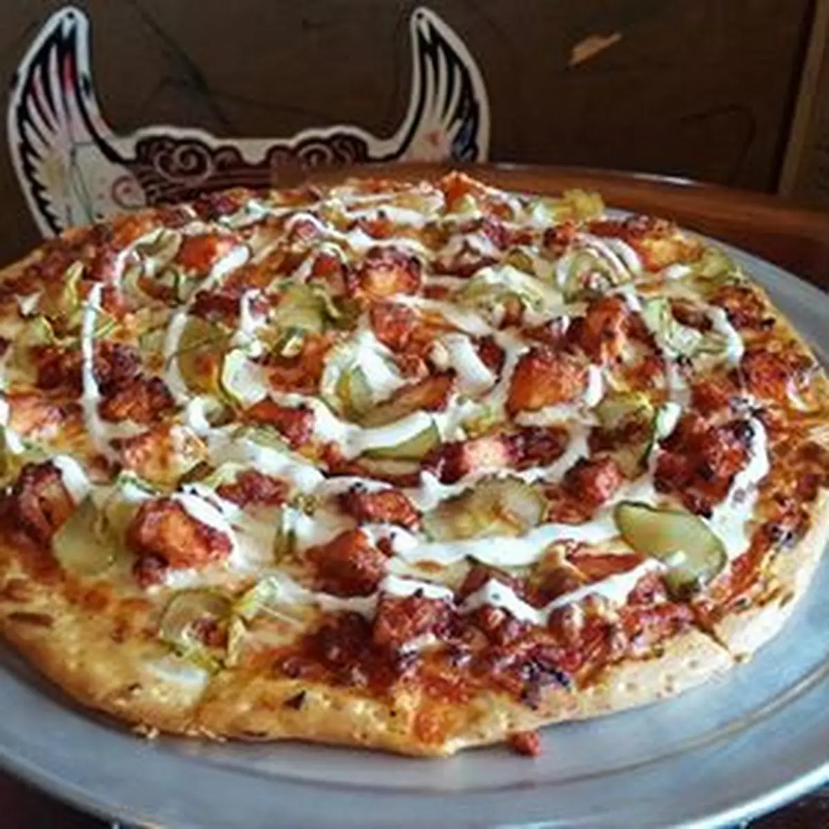 Buffalo Chicken Pizza