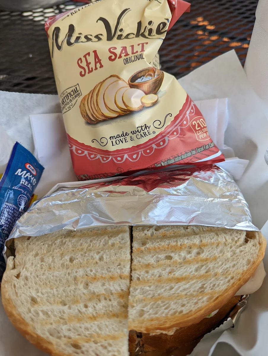 Fig Jam Turkey Sandwich