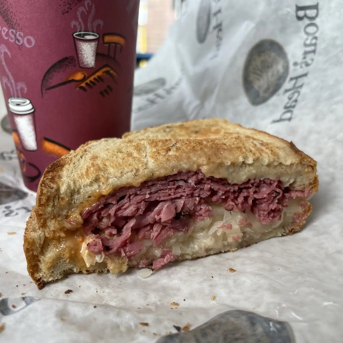 Ciabatta Roll Pastrami