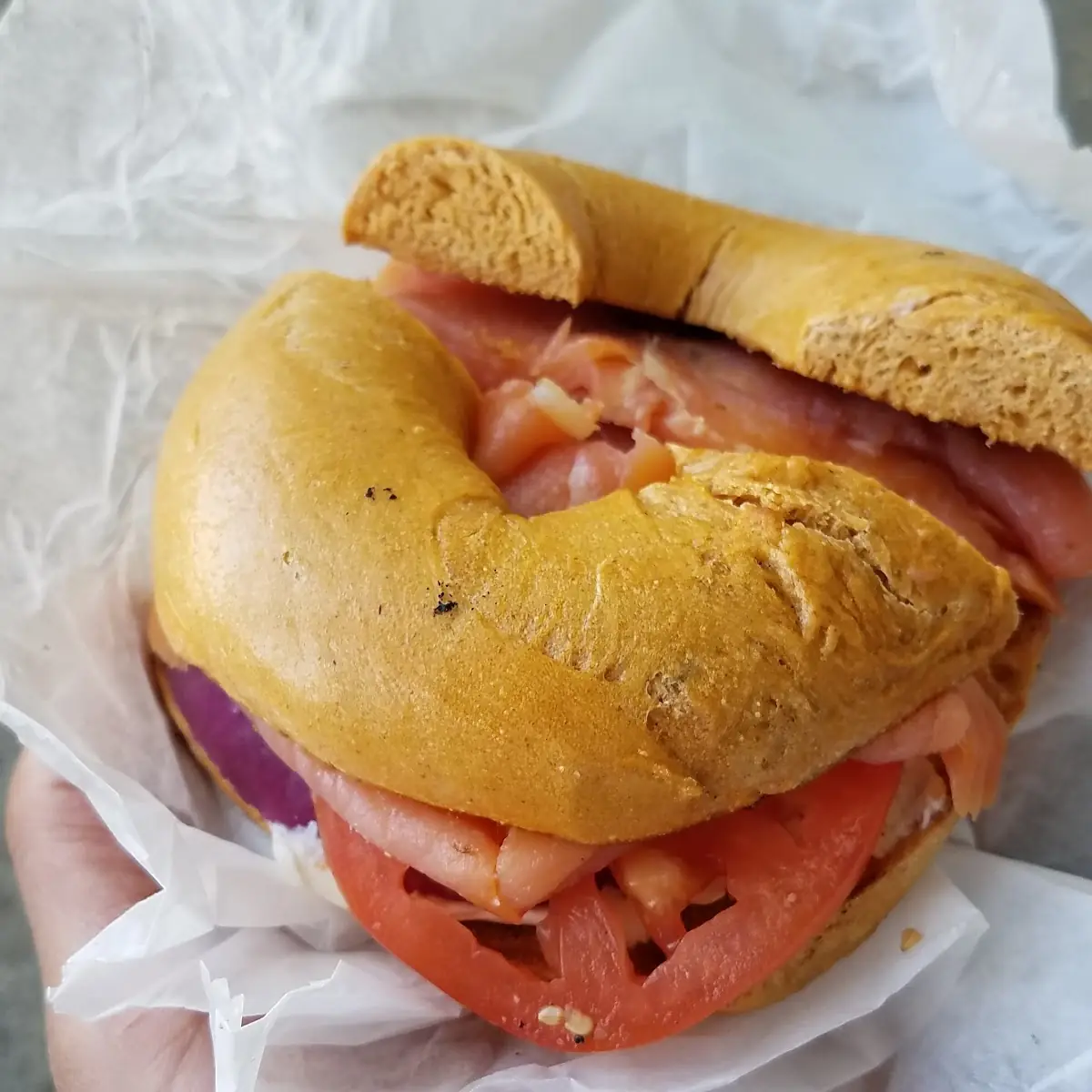 Nova Lox and Bagel