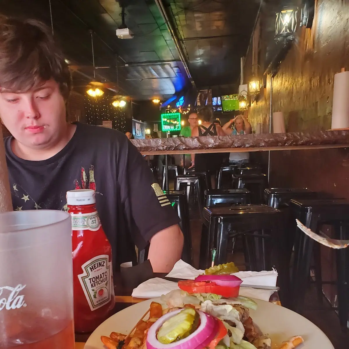 Bar B Que Bacon Burger