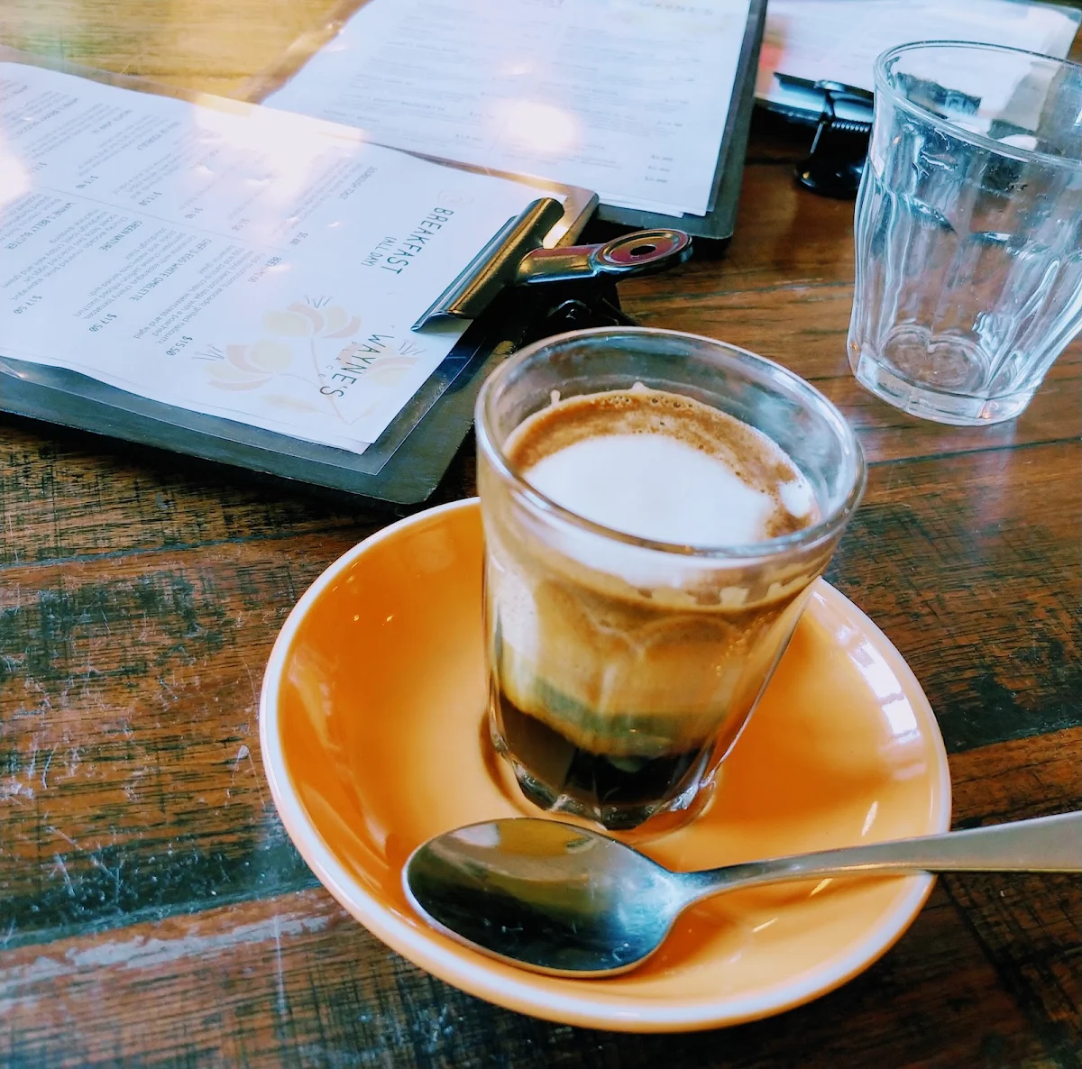Double Shot Espresso Macchiato, Wayne's Place