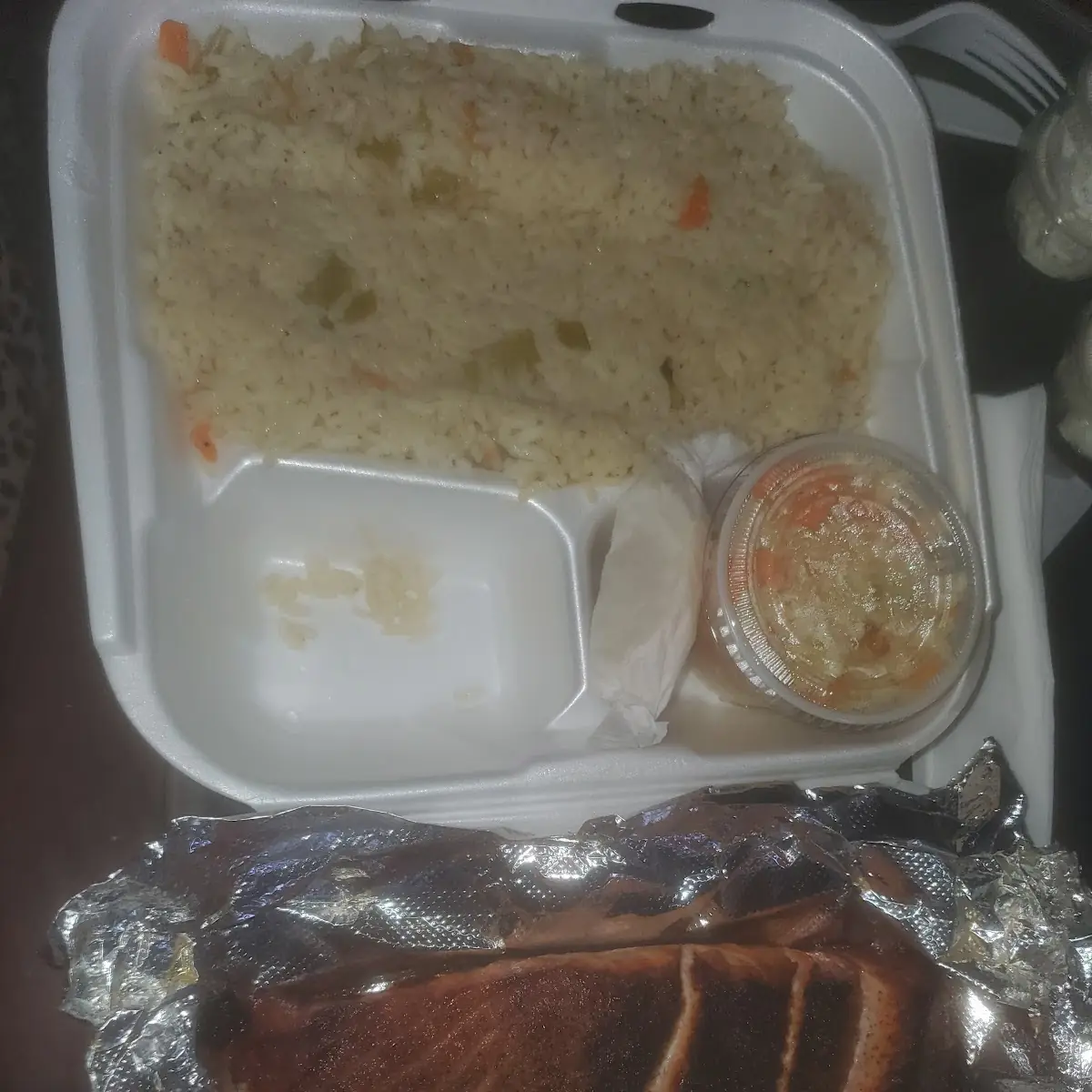Grilled Salmon Plate