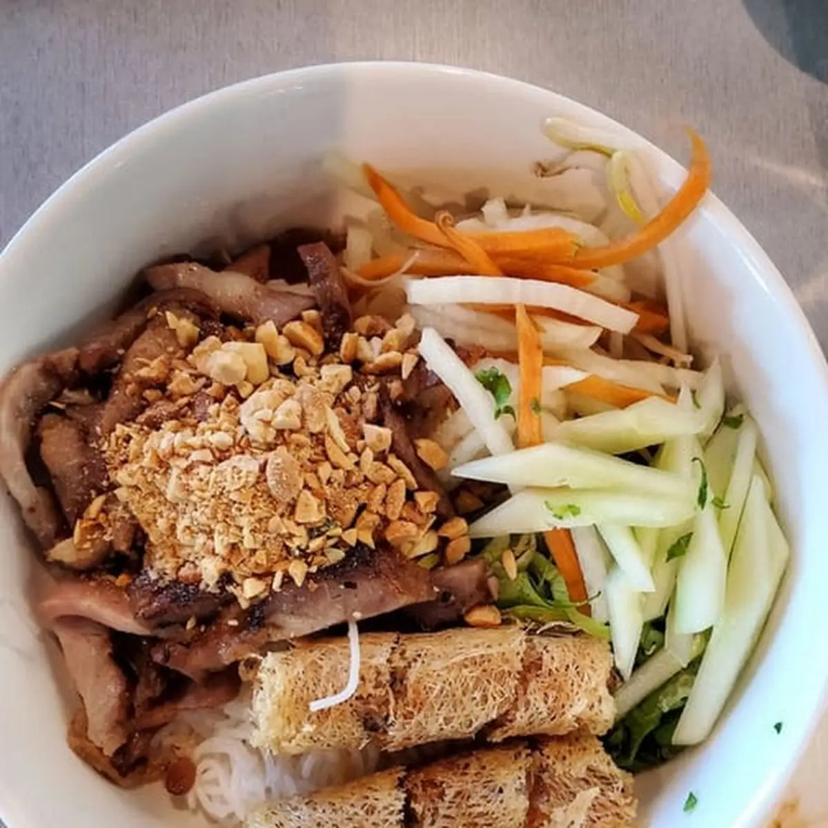 Bún Thịt Nướng Chả Giò Noodles Salad