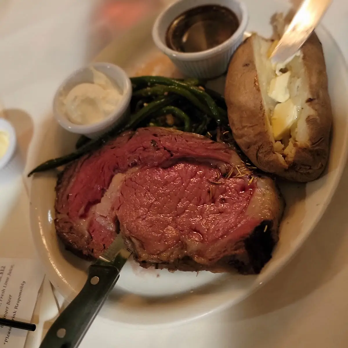 Blue Cheese Crusted Filet Mignon