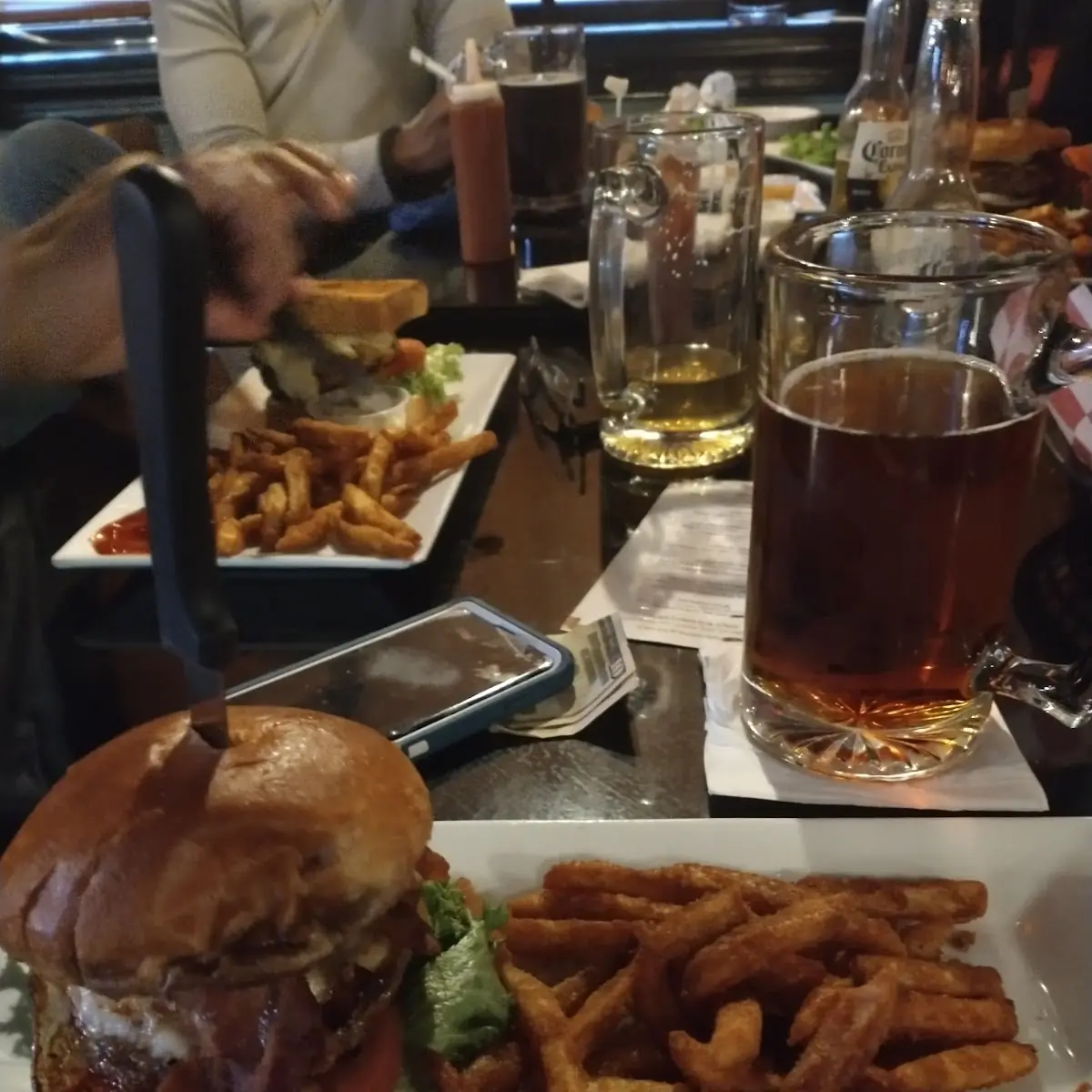 Burger with the Fried Egg