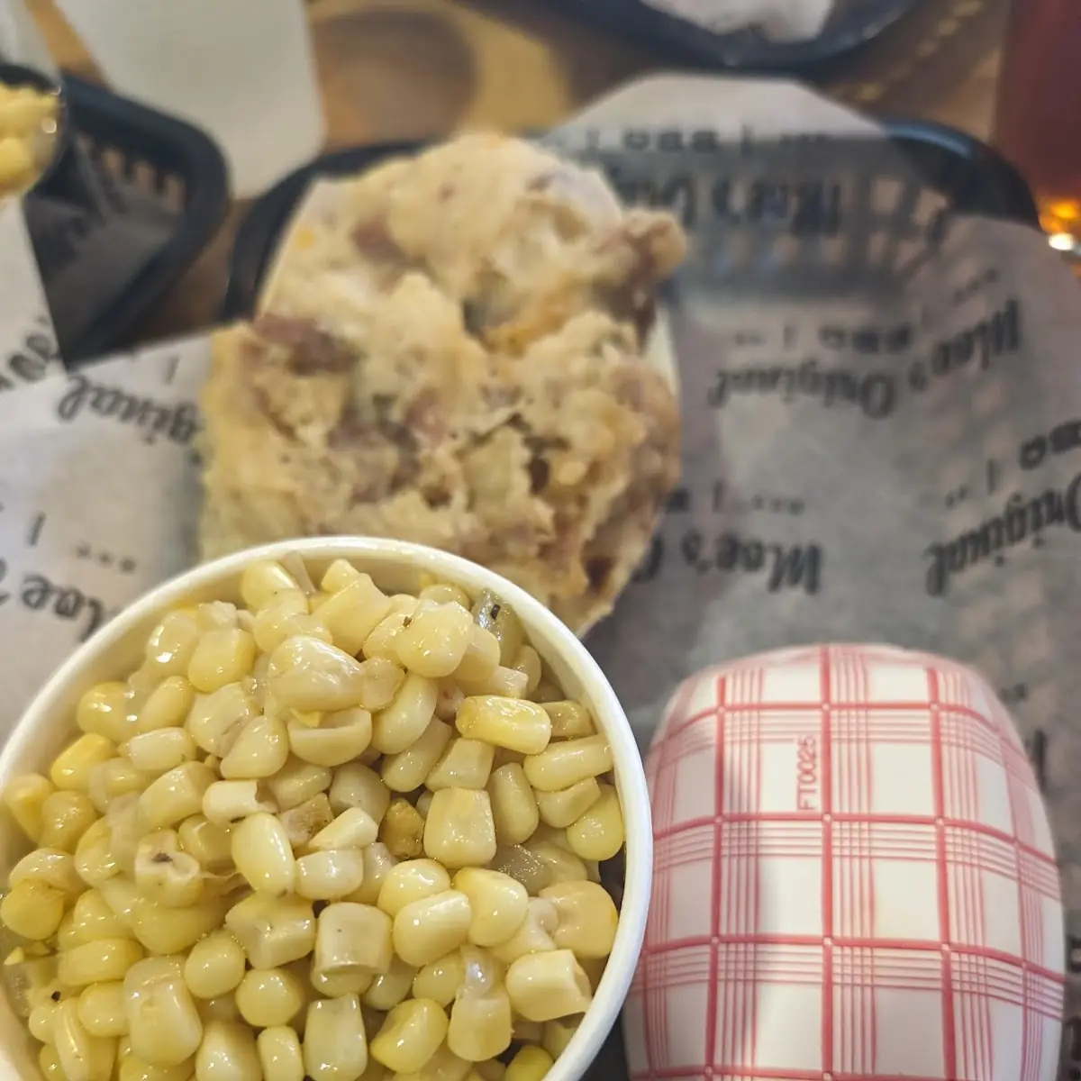 Corn and Mashed Potatoes