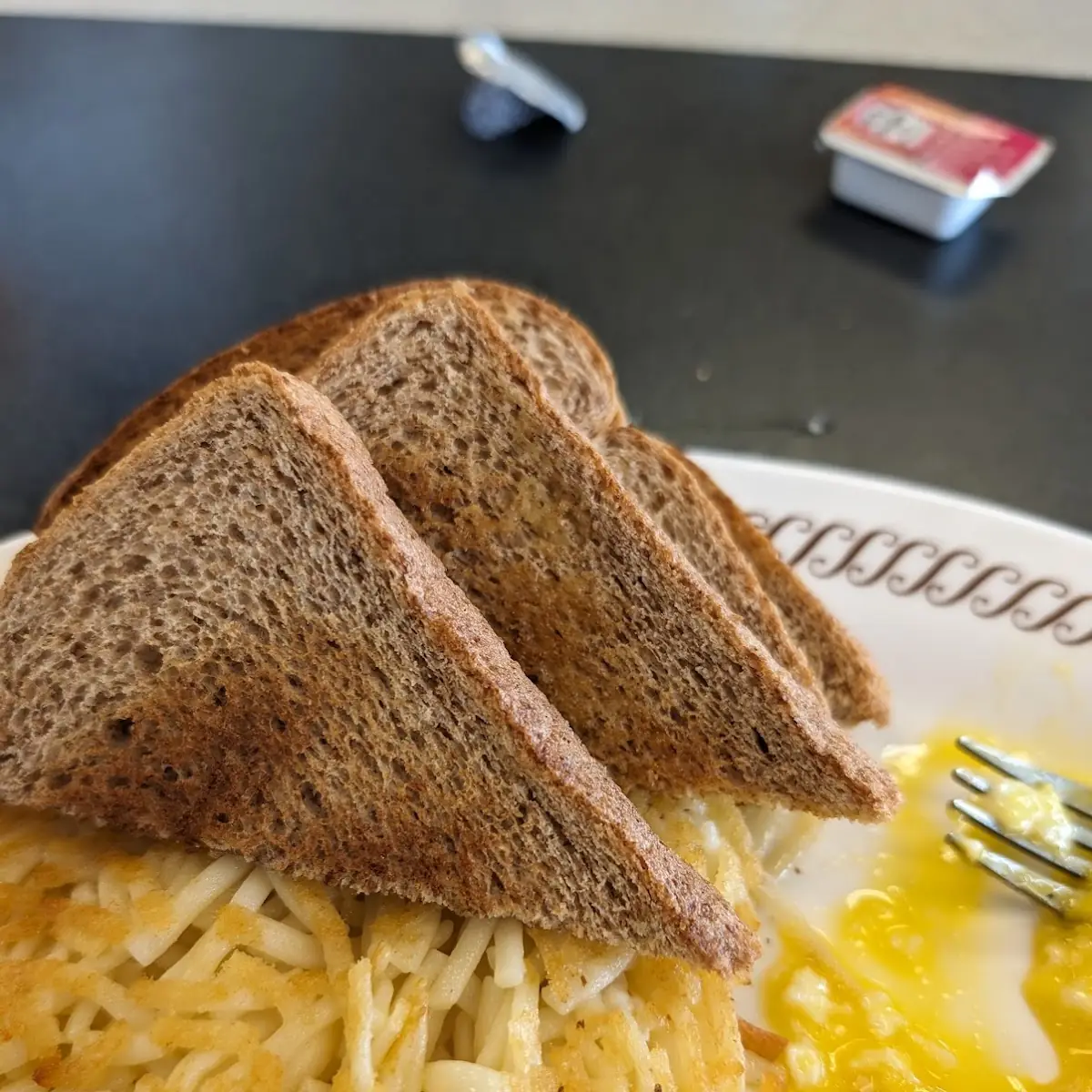 Texas Breakfast Melt with Hashbrowns