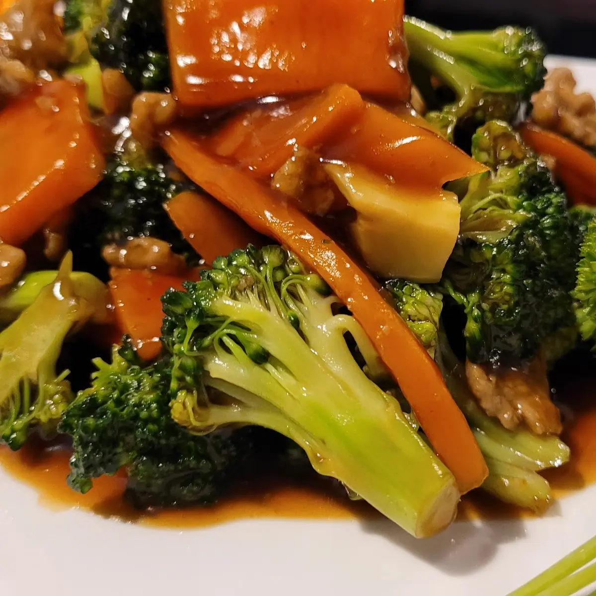 Broccoli w Spicy Garlic Sauce