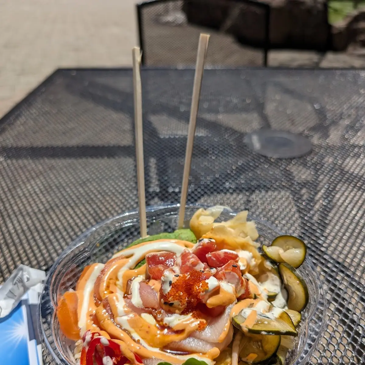 Rainbow Poke Bowl