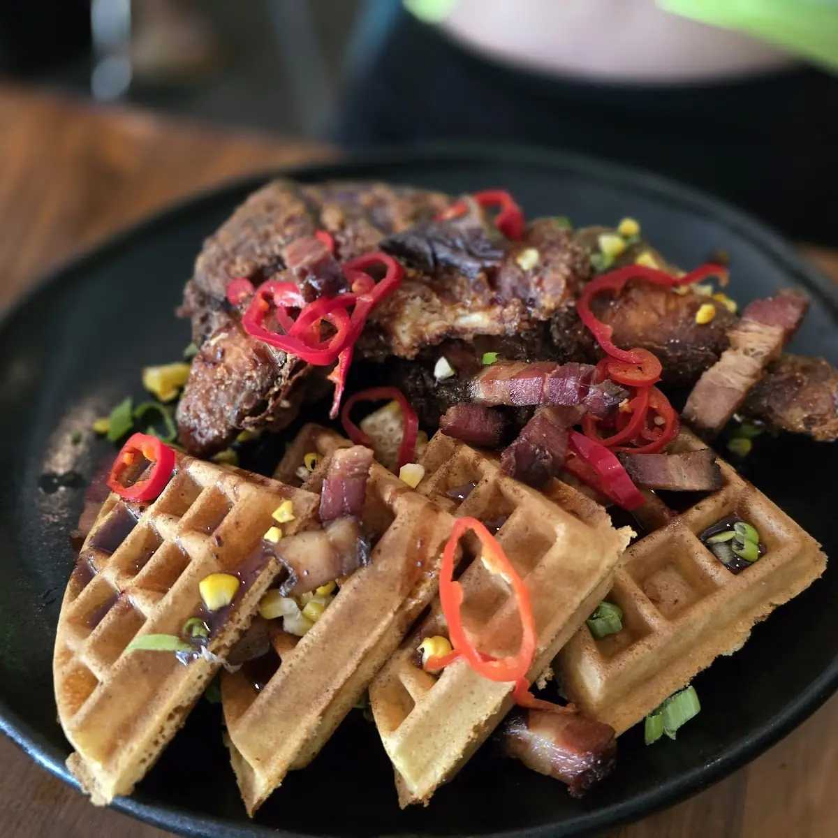 Chicken and Waffles