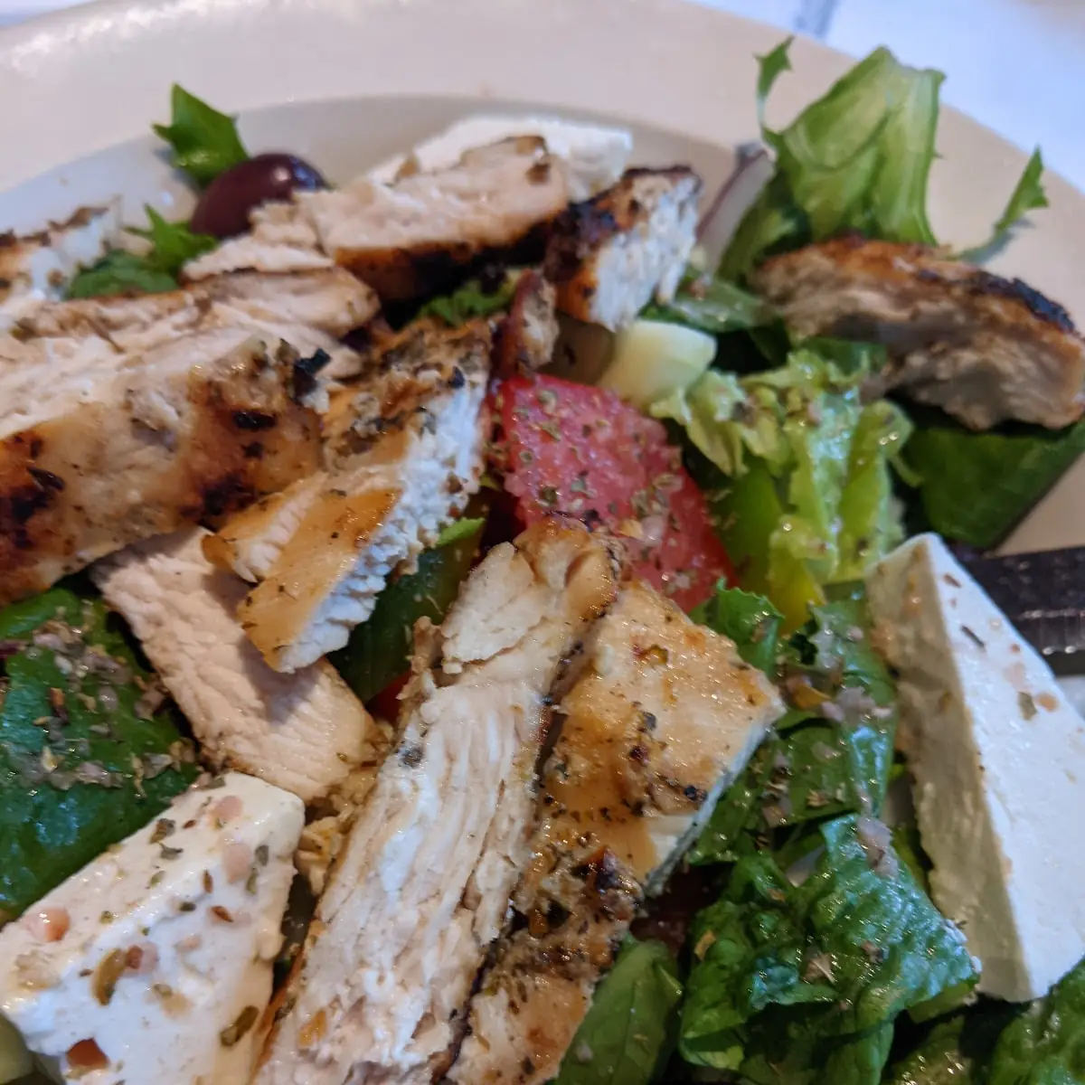 Chicken Greek Salad