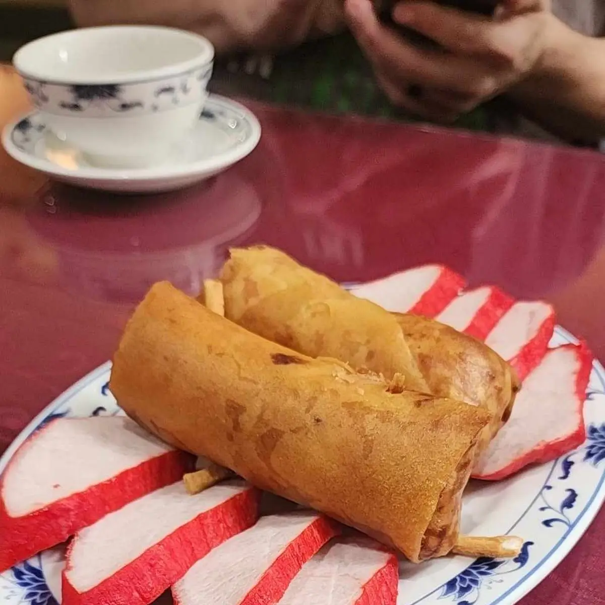 BBQ Pork and Egg Rolls