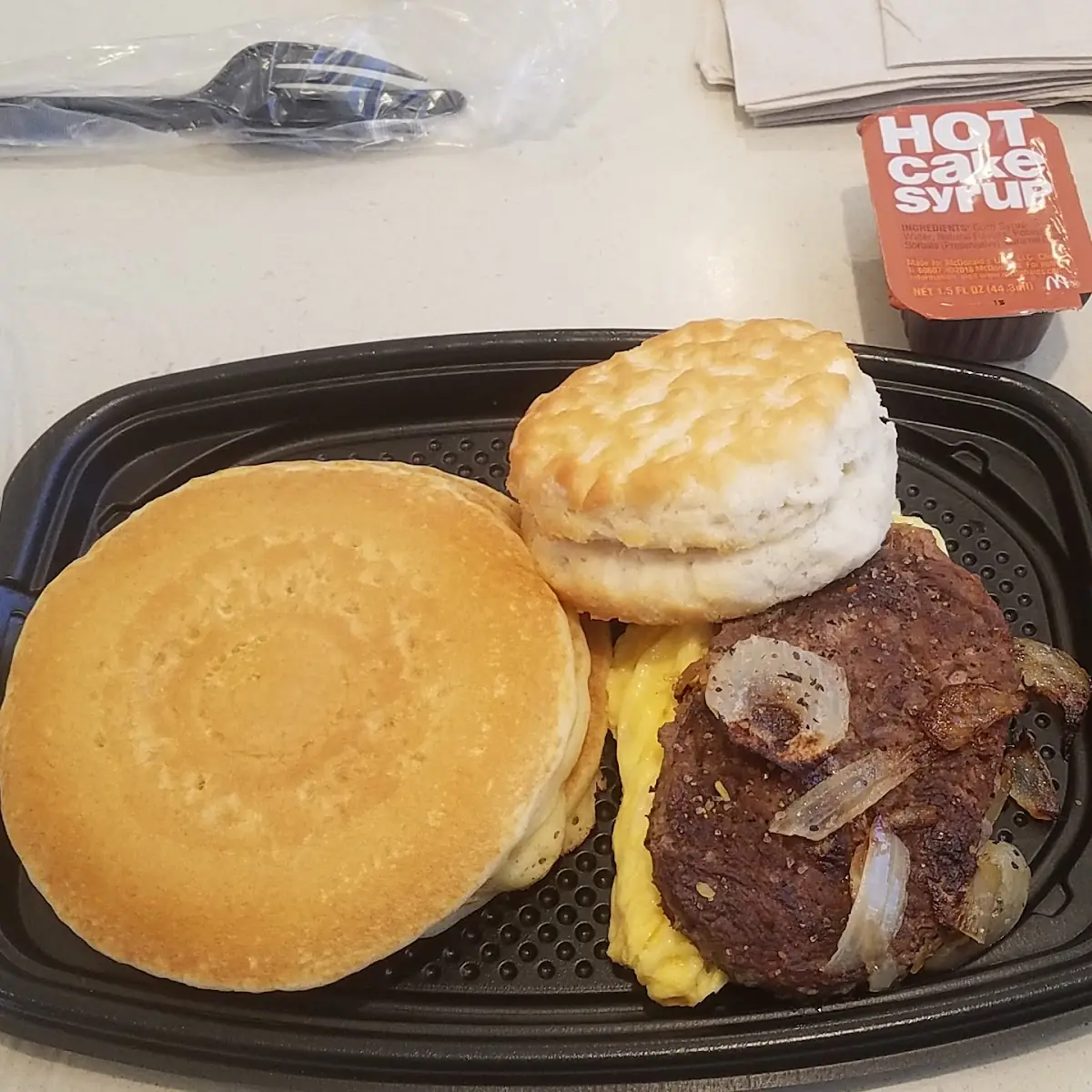 Big Breakfast with Steak