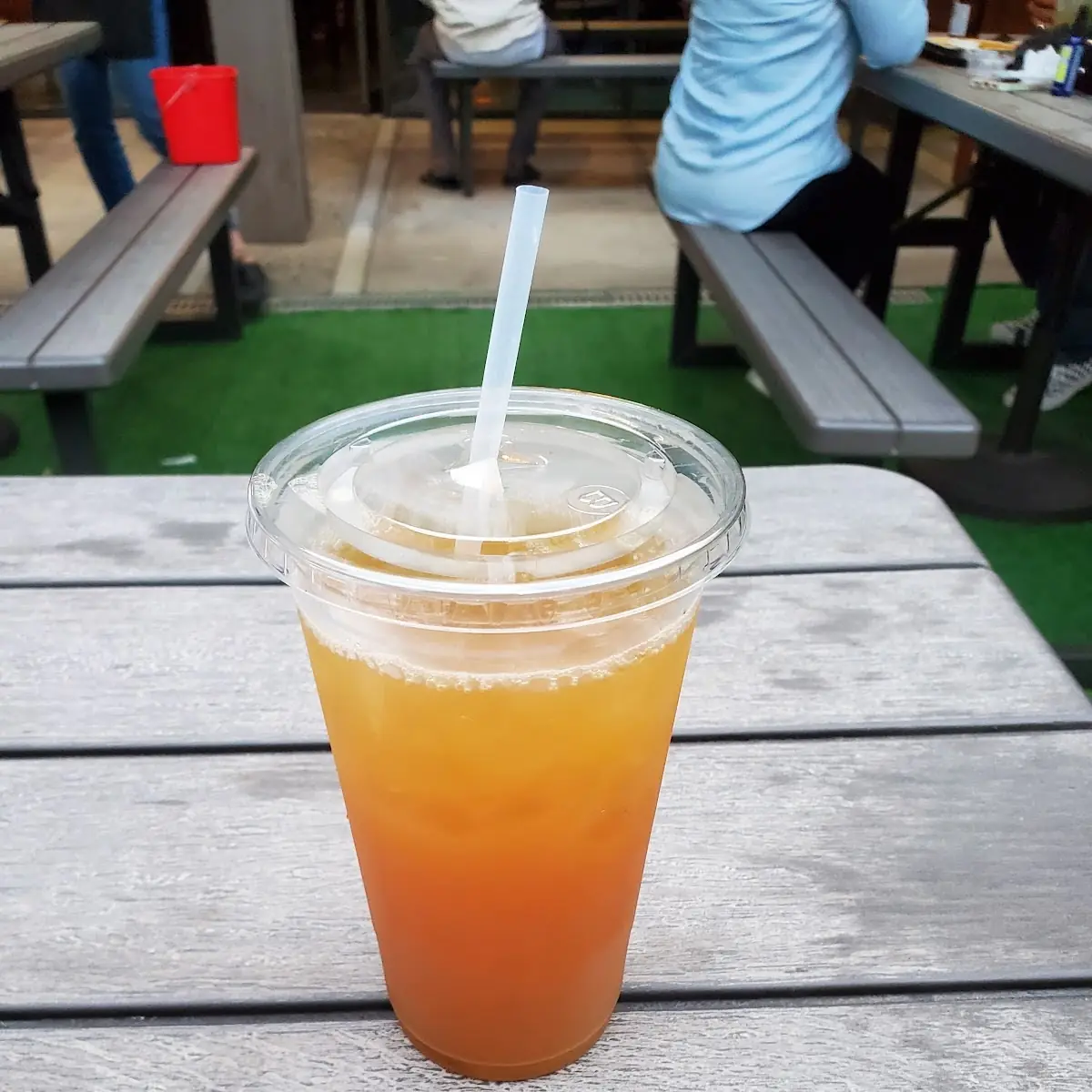 Unsweetened Mango Green Tea