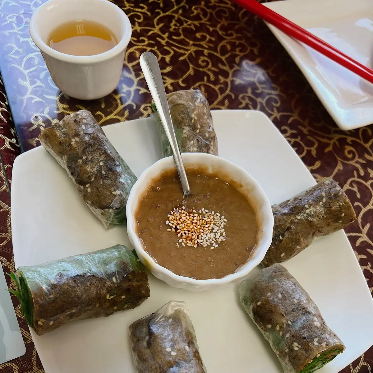 Enlightening Spring Rolls Gỏi Cuốn Liên Hoa