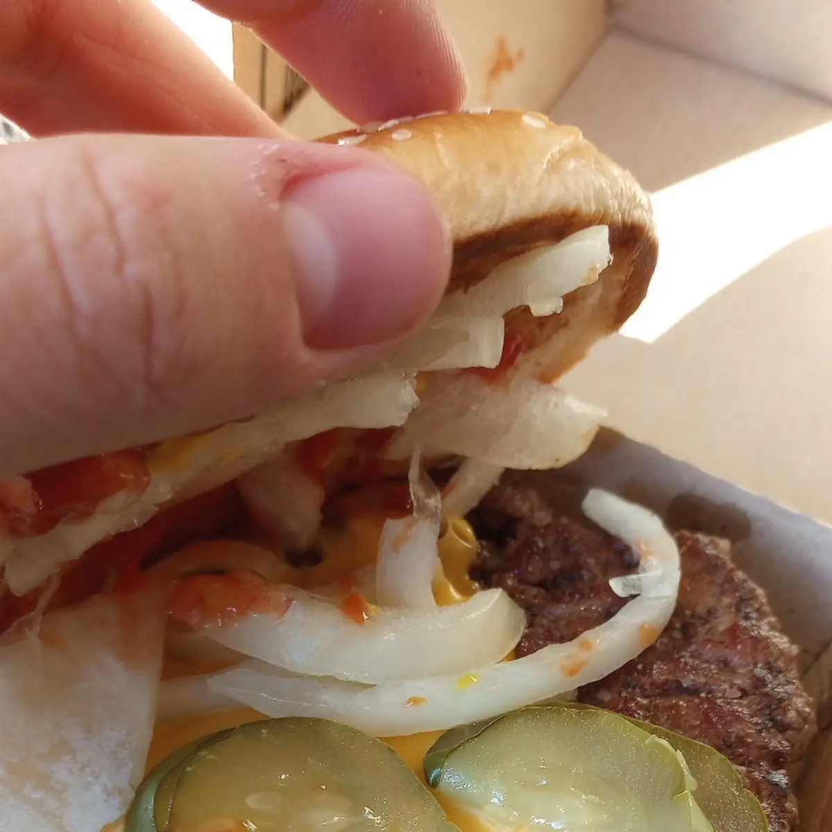 Sloppy Quarter Pounder